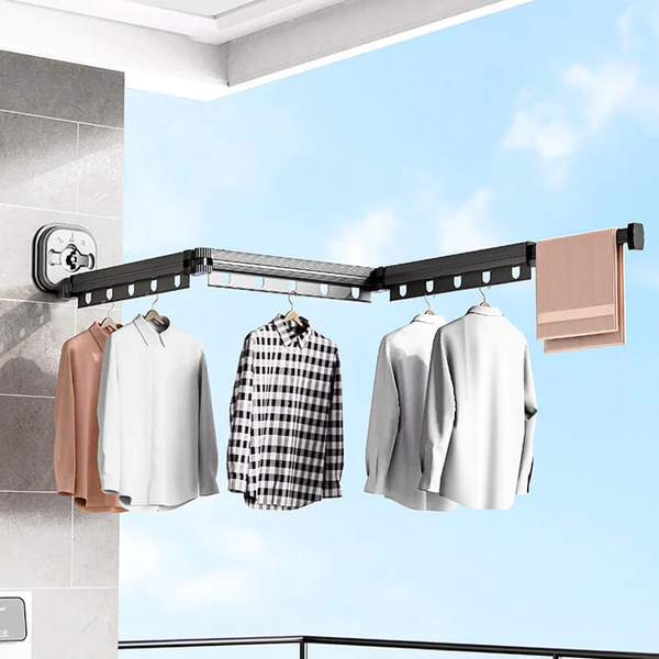 DryNyst folding wall-mounted clothes dryer - Image 2