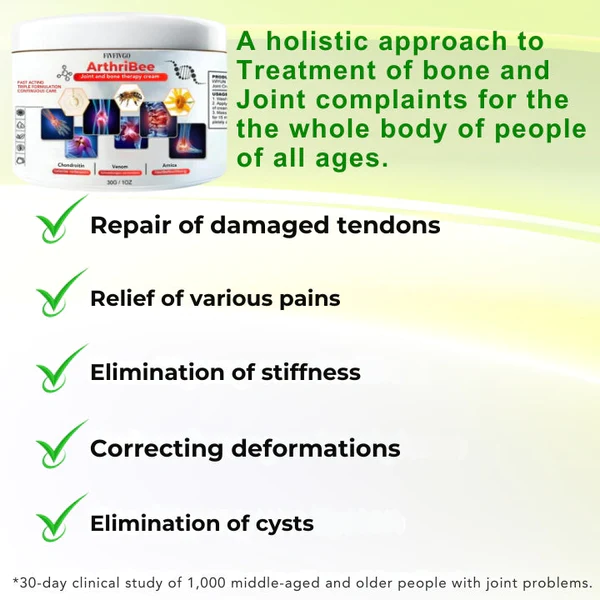 Fivfivgo™ ArthriBee Gelenk- und Knochentherapie-Creme - Image 4
