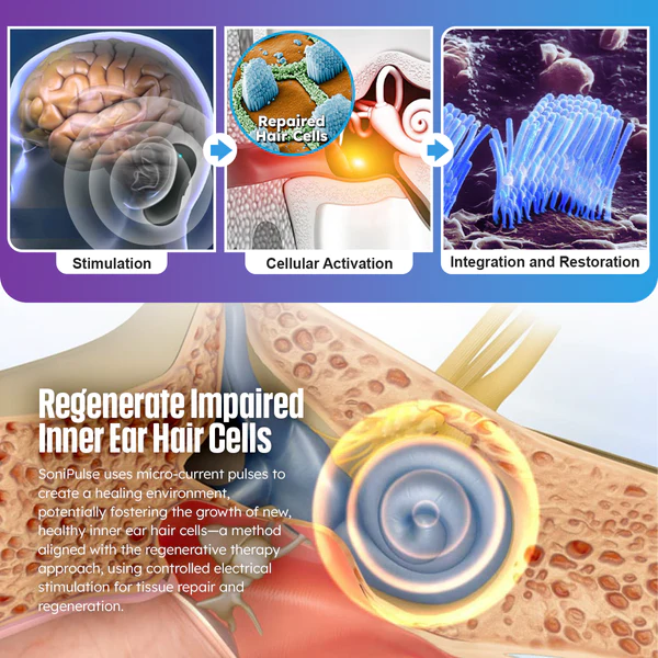Dafeila™ SoniPulse Tinnitus Relief Soothing Aid - Image 7