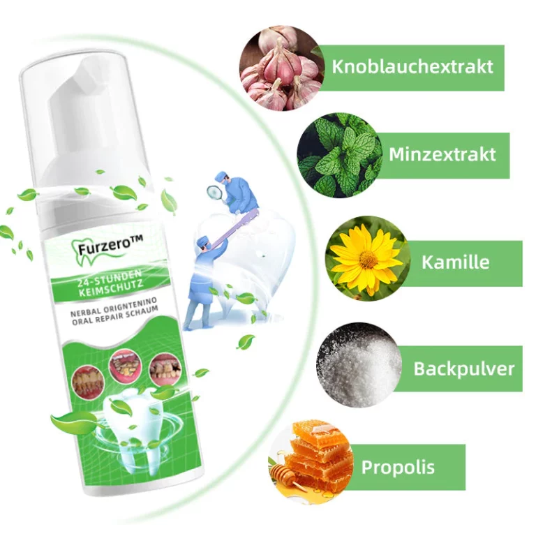 Furzero™ Kräuterhelles Mundreparatur-Schaum - Image 8