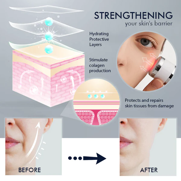 Oveallgo™ Korean Gold Seal Lifting Cream+ 2-in-1 Red Light / EMS Therapy Device SET - Image 7