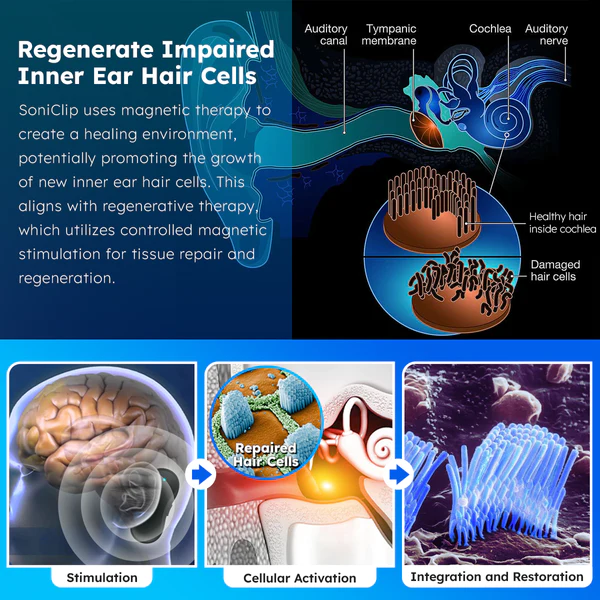 Dafeila™ SoniClip Tinnitus Relief Device - Image 6