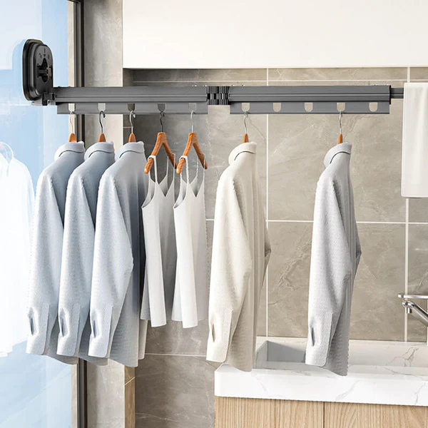 DryNyst folding wall-mounted clothes dryer - Image 4