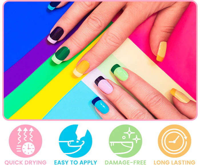 Furzero™ NailsGlow 12 Colors Manicure Pens - Image 7