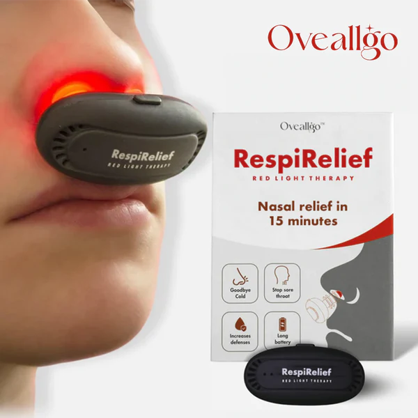 Fivfivgo™ RespiRelief Rotlicht Nasaltherapiegerät - Image 10
