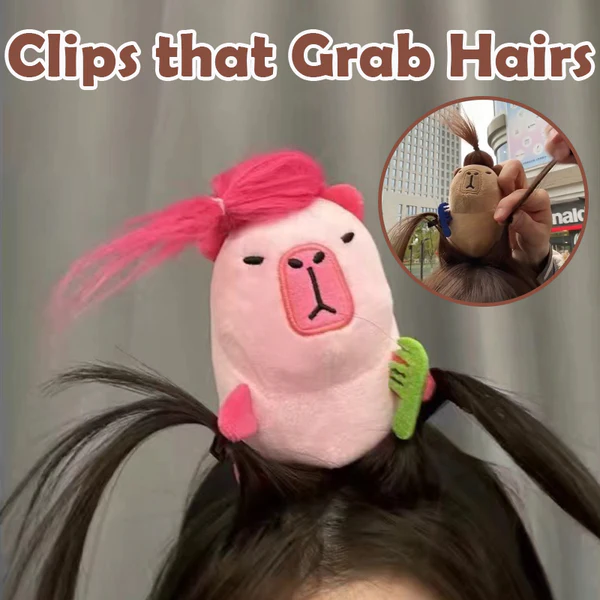 RICPIND Funny HairGrab Capybara Hairband - Image 4