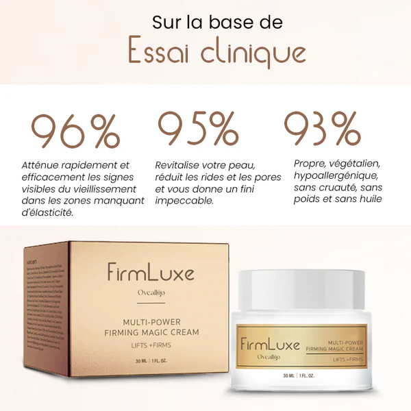 Oveallgo™ FirmLuxe Crème Magique Multi-Puissance Raffermissante - Image 2