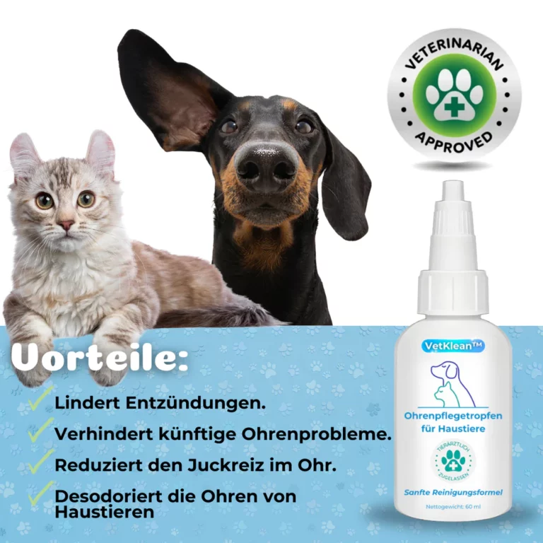 VetKlean™ Ohrenpflegetropfen für Haustiere - Image 6