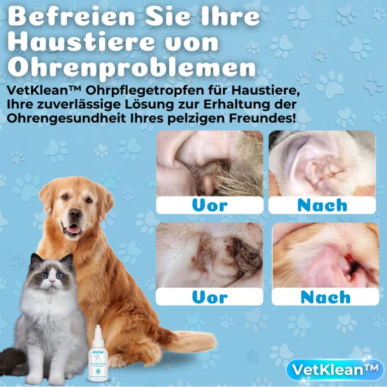 VetKlean™ Ohrenpflegetropfen für Haustiere - Image 4