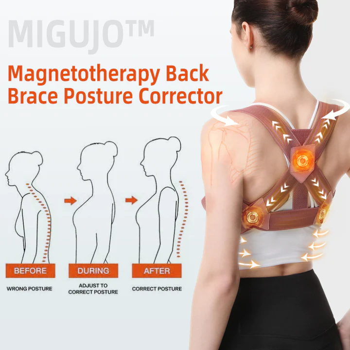 MIGUJO™ Magnetotherapy Back Brace Posture Corrector - Image 4