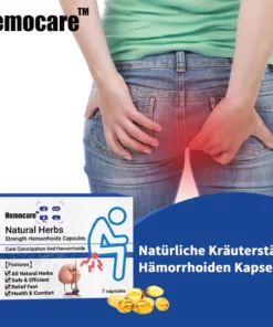 Hemocare™ Pflanzliche Stärke Hämorrhoiden-Kapseln