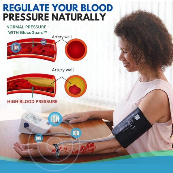HealthGuard™ Blood Pressure Titanium Therapy Bracelet - Image 6
