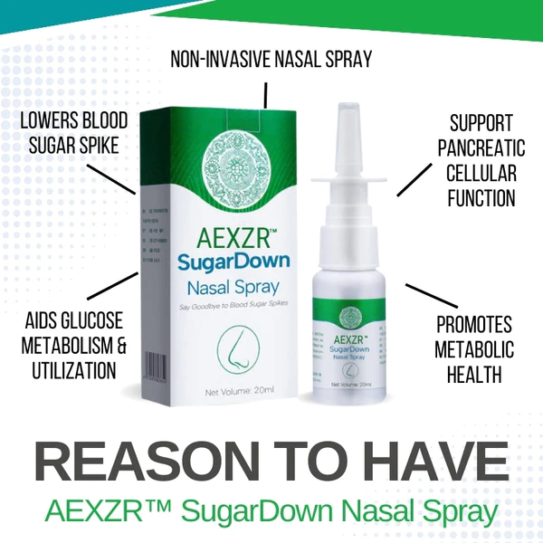 AEXZR™ SugarDown Nasal Spray - Image 5