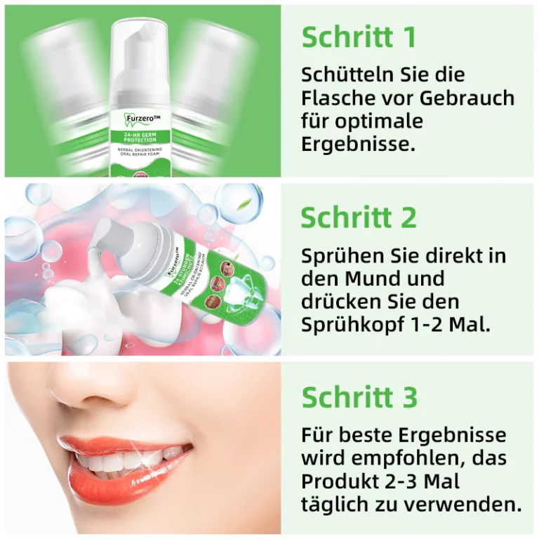 Furzero™ Kräuterhelles Mundreparatur-Schaum - Image 3