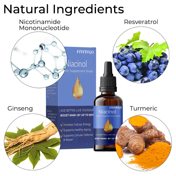 Fivfivgo™ Niacinol NMN+ Ergänzungstropfen - Image 3