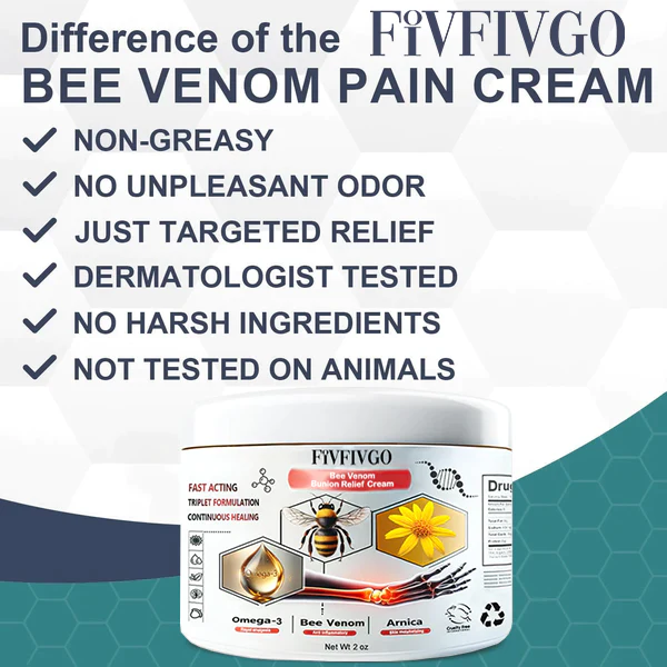 Fivfivgo™ Bienengift Ballenentzündung Creme - Image 3
