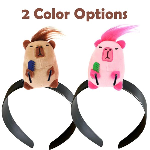 RICPIND Funny HairGrab Capybara Hairband - Image 8