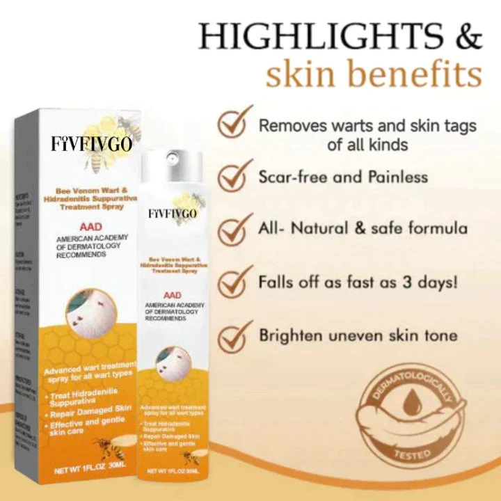 Fivfivgo™ Warze und Tags Entfernungsbehandlungsspray - Image 4