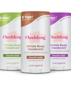 Aeehfeng™ Natural Aluminum-Free Antiperspirant Deodorant