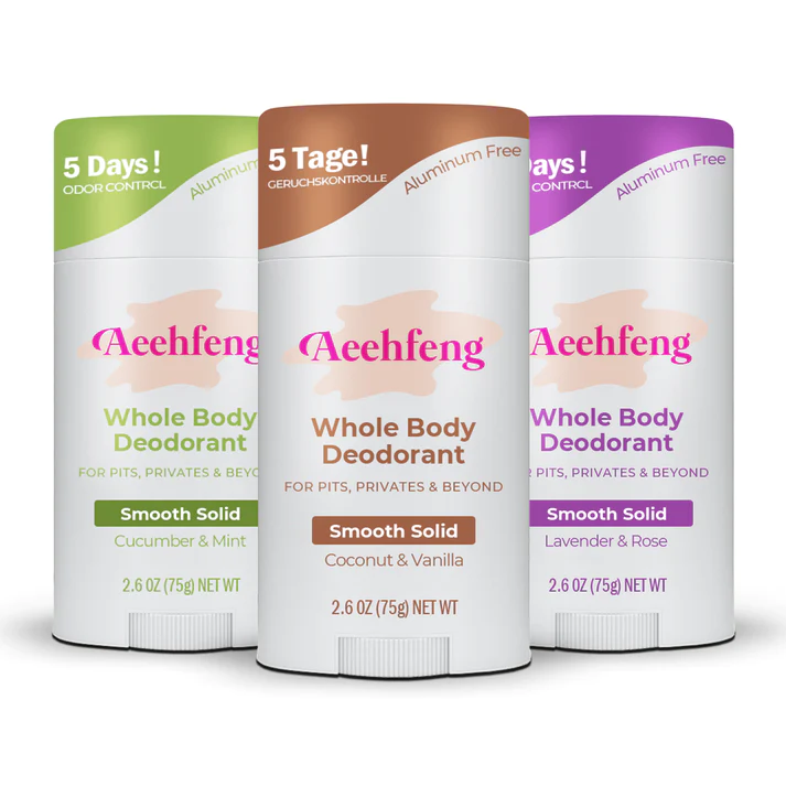 Aeehfeng™ Natural Aluminum-Free Antiperspirant Deodorant