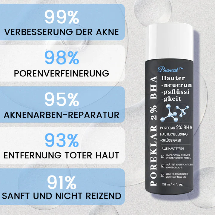 Biancat™ PoreClear 2% BHA Hauterneuerungsflüssigkeit - Image 3