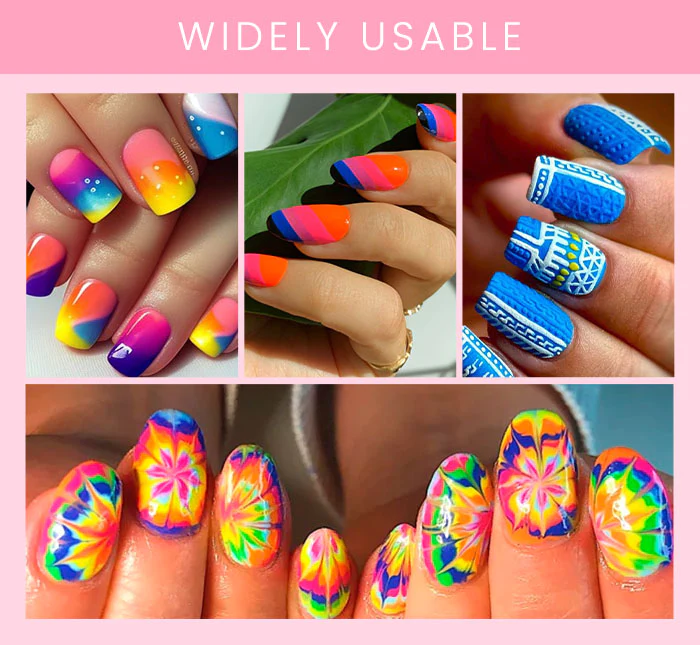 Furzero™ NailsGlow 12 Colors Manicure Pens - Image 5