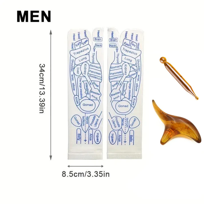 Reflexology Socks with Trigger Point Massage Tool - Image 5