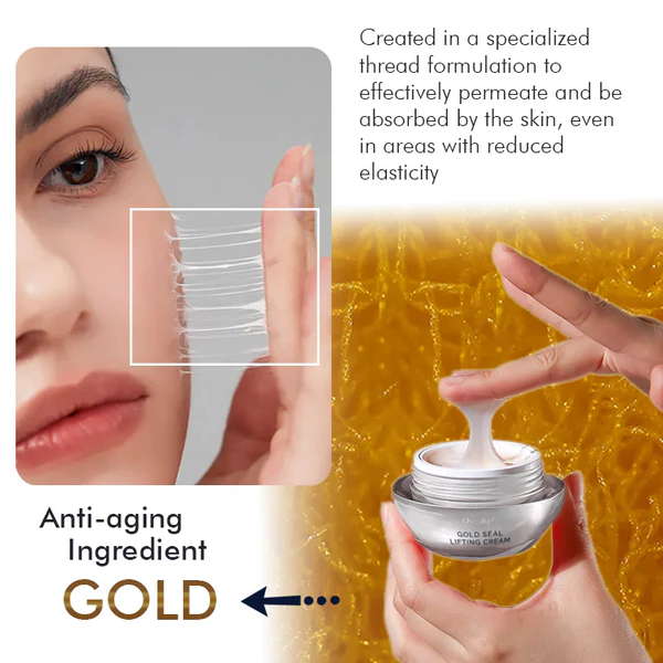 Oveallgo™ Korean Gold Seal Lifting Cream+ 2-in-1 Red Light / EMS Therapy Device SET - Image 3