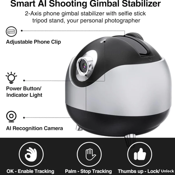 NOWORDUP™ 2024 Auto-Tracking Intelligent Gimbal - Image 2