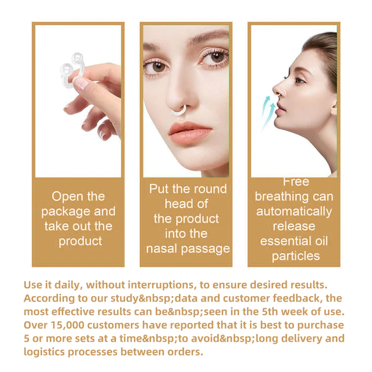 SEAGRIL™ Bee Venom Lymphatic Drainage & Slimming Nose Ring - Image 4