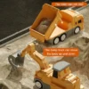 Magnetisches Transformation Technik Auto Zusammengebautes Spielzeug