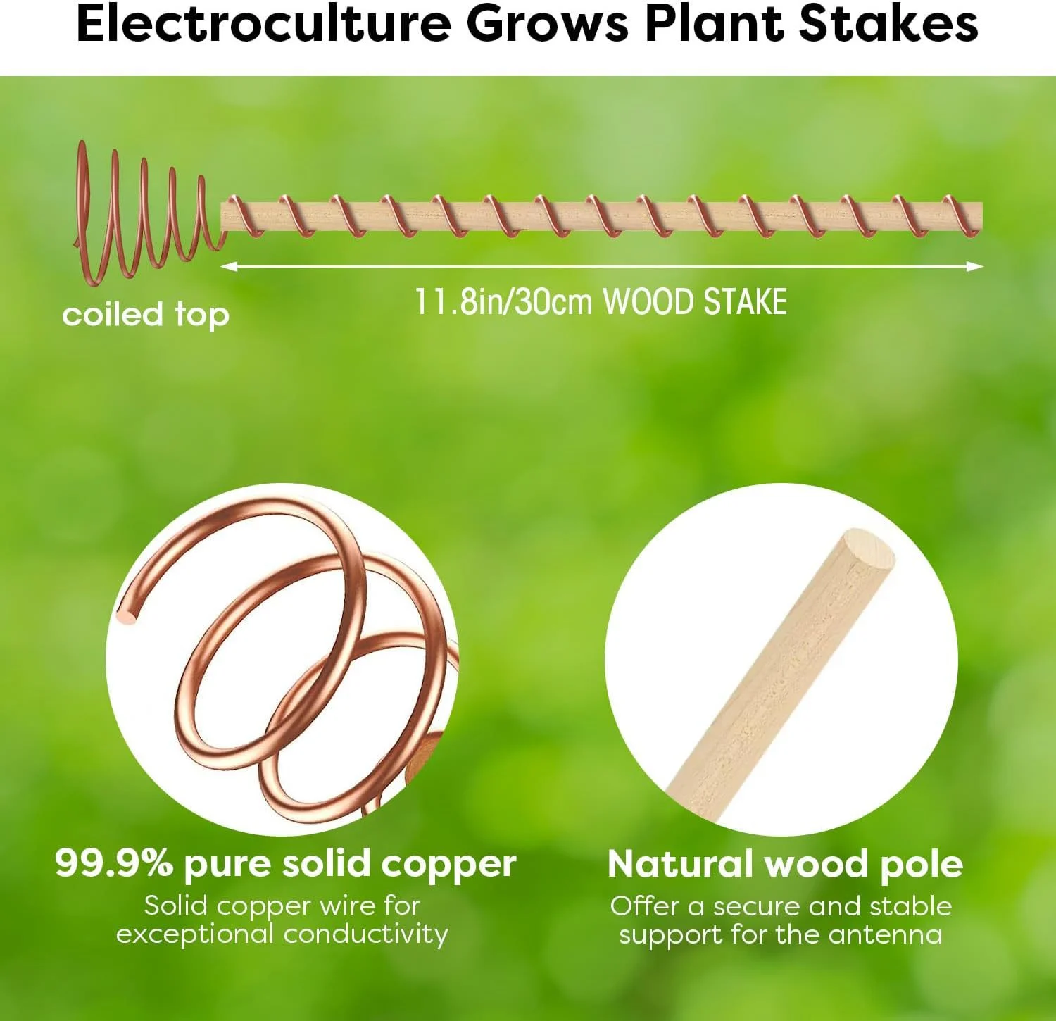 One Thread - Electro Culture Copper Antenna - Image 2