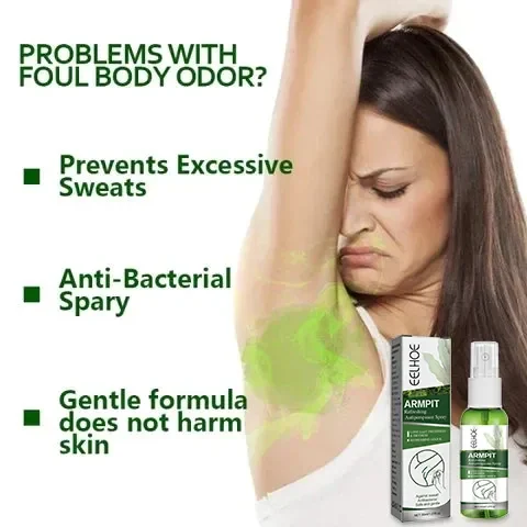 EELHOE Refreshing Herbal Body Deodorant Spray - Image 3