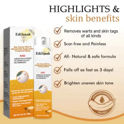 Primble™ Bee Venom Wart and Tags Removal Treatment Spray - Image 3