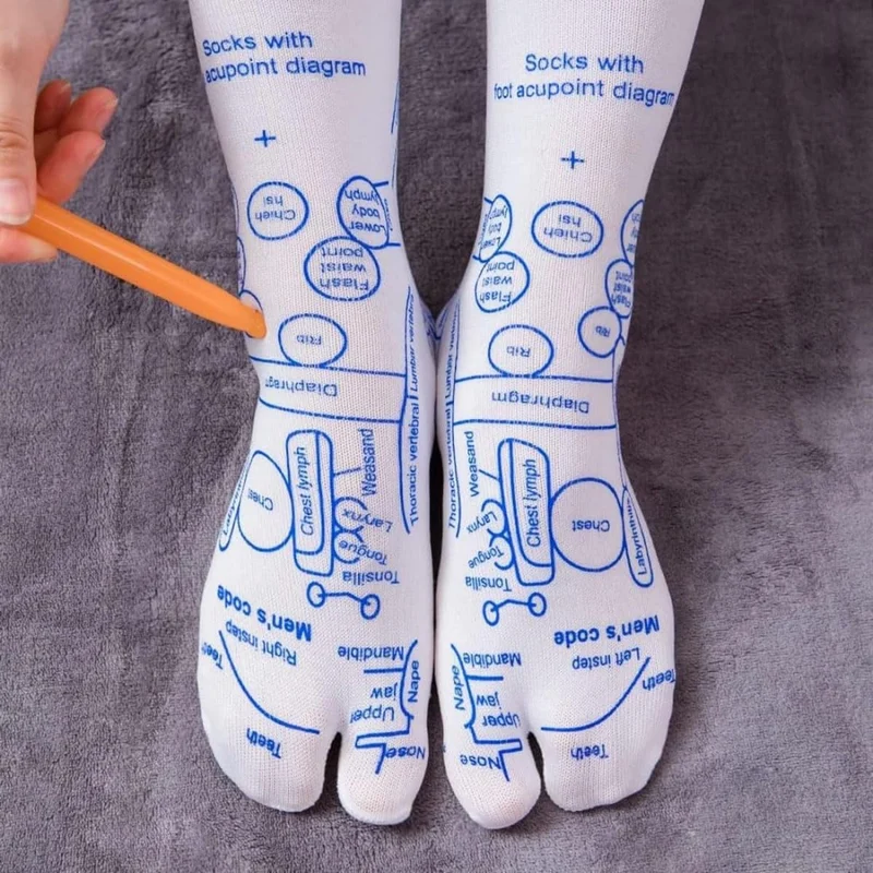 Reflexology Chart Socks - Image 5