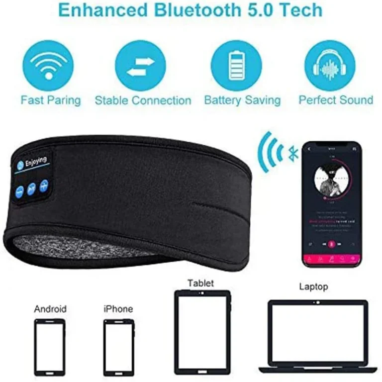 Seurico™ Wireless Bluetooth Sleep Aid Headset Headband - Image 3