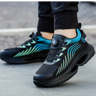 Mens Smash and Stab Resistant Work Safety Shoes - Image 4