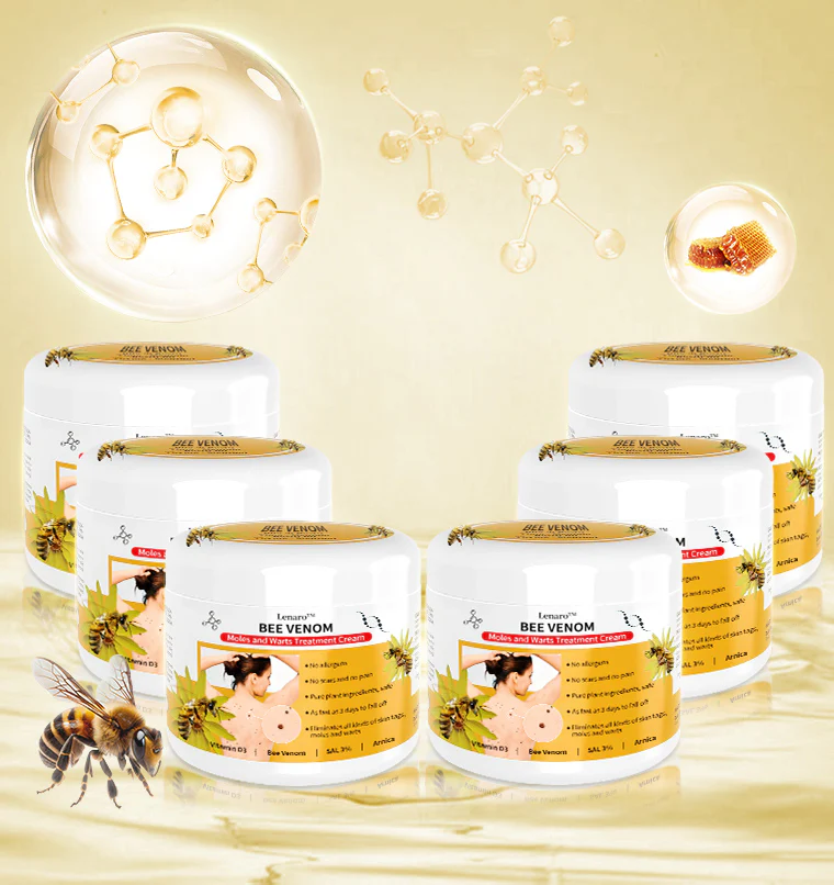 Lenaro™ Bienengift Maulwurf und Warze Behandlung Creme - Image 9