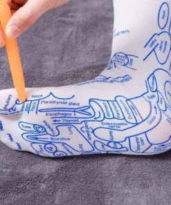 Reflexology Chart Socks