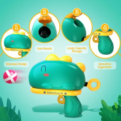 Dinosaur™ Sticky Ball Shooting Game - Image 3