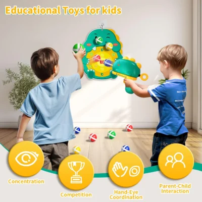 Dinosaur™ Sticky Ball Shooting Game - Image 7