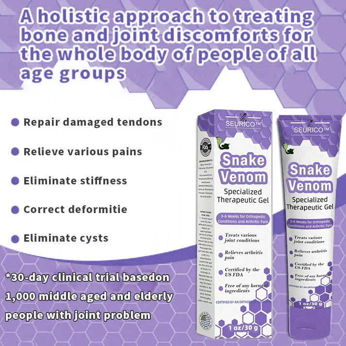 Seurico™ Snake Venom Joint Therapy Pain Relief Gel - Image 8
