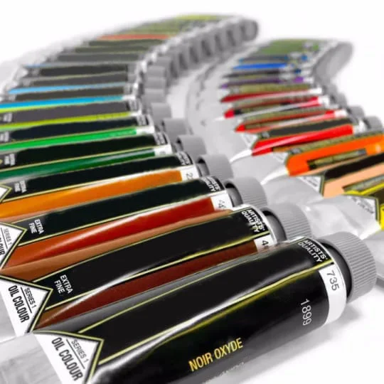 Artists' Oil Color Paint - Excellent Wood Box Set - Image 11