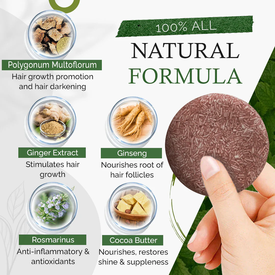 LIMETOW™ Hair Darkening Shampoo Bar - Image 3