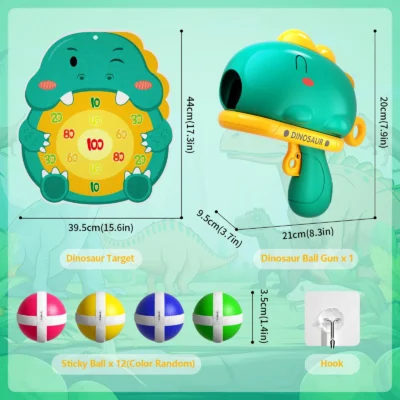 Dinosaur™ Sticky Ball Shooting Game - Image 5