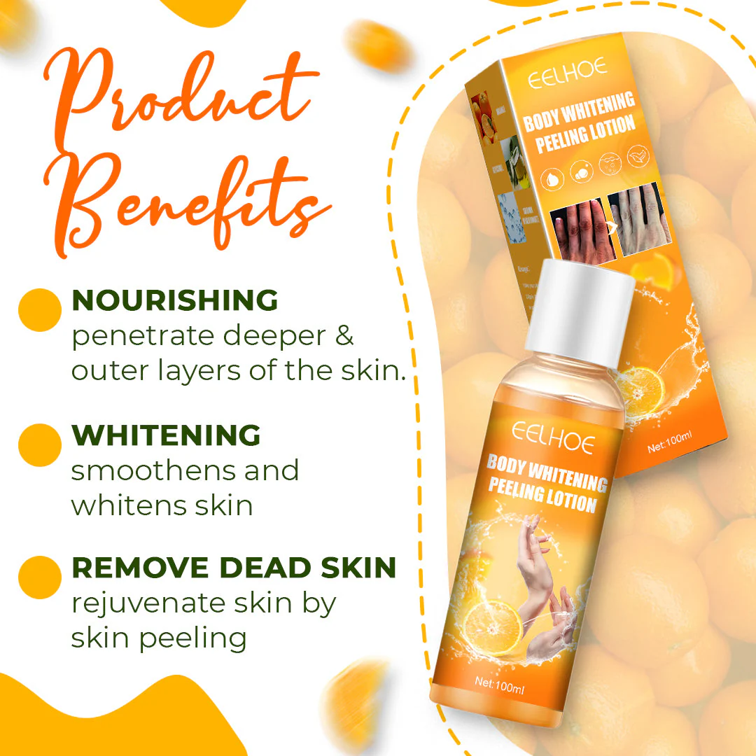 Vitamin+ Korean Orange Peeling Lotion - Image 3