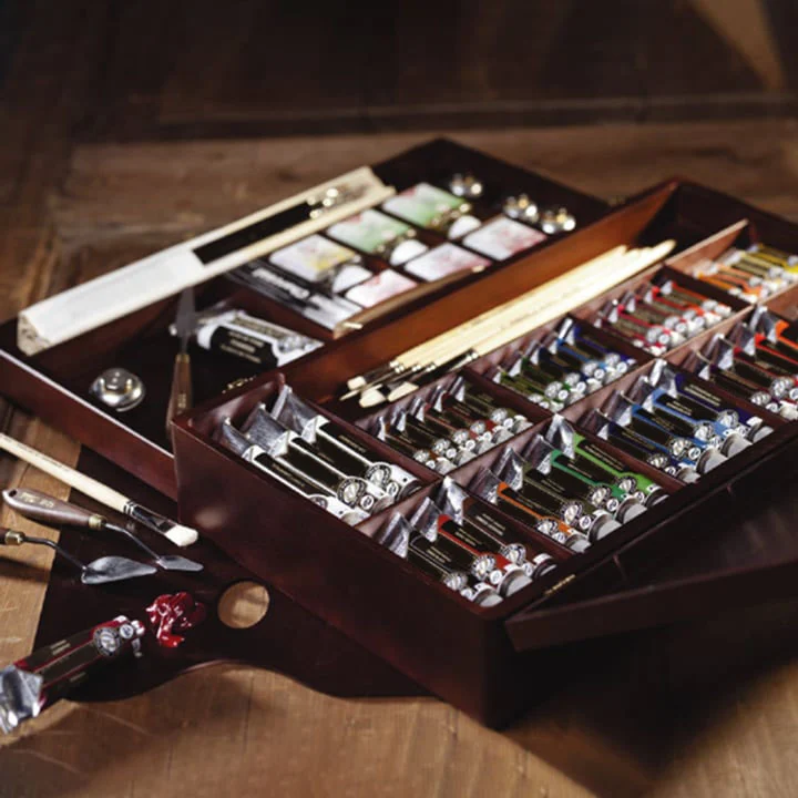 Artists' Oil Color Paint - Excellent Wood Box Set - Image 7