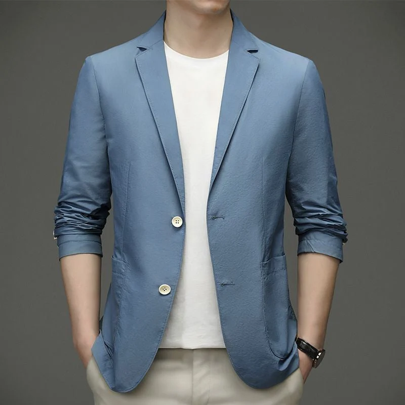Men's Summer Lightweight Fashion Blazer - Image 4