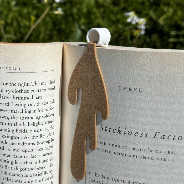 Spilled Coffee Bookmark - Image 2