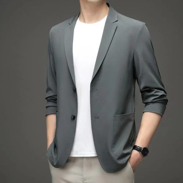 Men's Summer Lightweight Fashion Blazer - Image 6